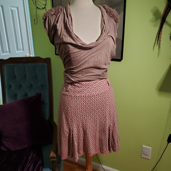 Fun and Flirty Free People Skirt - Size M - Picture 5 of 5